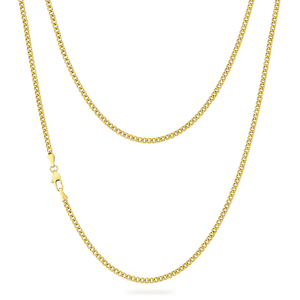 Hot Sale Stainless Steel <b>Titanium</b> Steel Miami Cuban <b>Chain</b> Necklace Gold Plated Hypoallergenic Hip Hop Jewelry Wholesale - Product Image 2