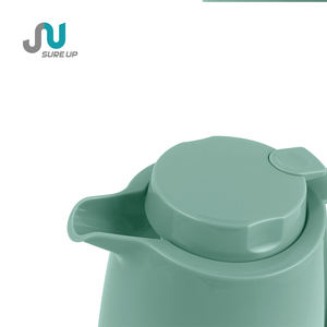 Fabricant Logo personnalisé 1L/1.5L fiole thermique isolée sous vide pour le <span class=keywords><strong>camping</strong></span> recharge en verre rose incluse - Product Image 4