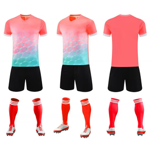 Maillot de football personnalisé pour homme, col ras du cou, manches courtes, haute qualité, 100 % polyester, respirant, séchage rapide, transfert thermique, collection été 25/26 - Product Image 4