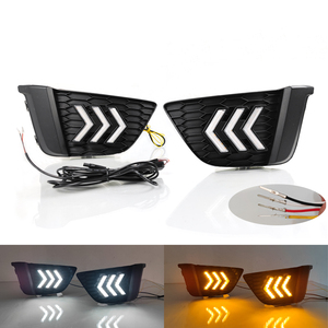 Led ban ngày chạy Sương Mù Ánh sáng ban ngày với tín hiệu lần lượt lái xe cơ thể đèn Bộ dụng cụ cho Honda phù hợp với 14-17 - Product Image 5