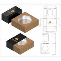 Caja de Papel para Velas Perfumadas con Impresión a Todo Color CMYK Ecológica de Primera Calidad, Caja de Embalaje Personalizada con Logotipo Estampado en Oro para Velas