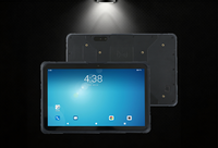 Tablette industrielle robuste Android 15 avec lecteur RFID, écran 10,1 pouces, batterie 10000 mAh, 4 Go de RAM, double SIM, support pour véhicule