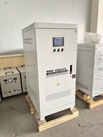 Régulateur de tension triphasé AVR avec sortie personnalisée en cuivre, stabilisateur industriel SBW, alimentation SVC régulée