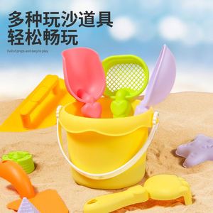 Juego de Juguetes de Playa con Carrito para Arena, Pala y Cubo, Kit de 15 Piezas para Jugar con Arena y Agua, Regalo de Verano para Niños - Product Image 2