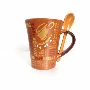 Tazze Personalizzate Adorabili / Produttori Cinesi OEM di Boccali da Birra / Tazze in Porcellana alla Moda con Set di Cucchiai Design Originale Marca HARVIT - Product Image 2