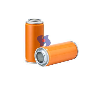 Kaleng Semprot <span class=keywords><strong>Aerosol</strong></span> Logam Kosong Ukuran Kecil Diameter 45x100mm dengan Lapisan Pernis Bening Bentuk Kerucut dan Kubah untuk Busa Cukur - Product Image 4