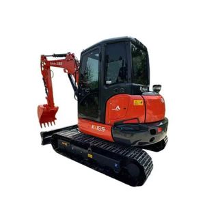 Mini-excavatrice Kubota KX165 de haute qualité, 5,5 tonnes, prête à l'emploi, avec moteur et alternateur d'origine japonaise - Product Image 1
