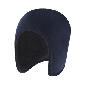 Winter Cycling Hat For Men Double Layer Thickened Warm Windproof Solid Color Fleece Ski Hat With Ear Flaps - Product Image 3