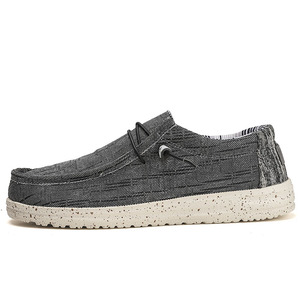 Outdoor Loafers Comfortable Slip-on Walking <strong>Shoes</strong> with EVA Fashion Material for Boating and Leisure Summer and Spring Flax Solid - Product Image 4