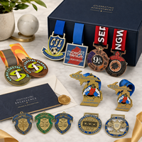 Medalla de Graduación Escolar Personalizada, Premio de Excelencia Académica, Logotipo Grabado para Estudiantes, Venta al por Mayor de Fábrica, Pedidos al por Mayor