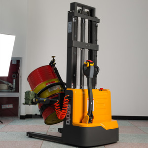 קיבולת עומס 500 ק "ג גובה הרמה 3 מ 'הידראולי חבית להרים עבור שמן תופים פלדה ופלסטיק - Product Image 5