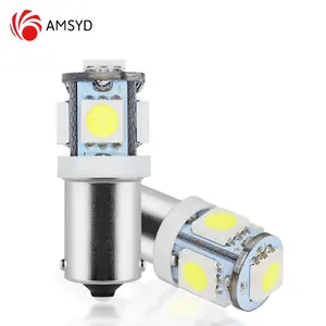 Perfect LED AMS LED Instrument Lights bulb Wedge Plate Dome light 12V 194 501 5SMD 5050 ba9s t10 w5w led