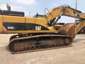 Pelle sur chenilles Caterpillar 345d d'occasion 45 tonnes prix raisonnable cat 345 d machinerie lourde 345dl - Product Image 2
