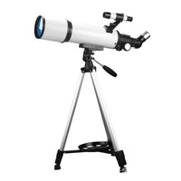 Telescopio Astronómico 80500 HD de Alta Magnificación HD 20-150x Profesional para Observación de Estrellas y la Luna Monocular