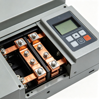 Commutateur de transfert automatique (ATS) 400A 4P pour générateur, 400V triphasé, commutateur de commutation double alimentation pour l'industrie lourde