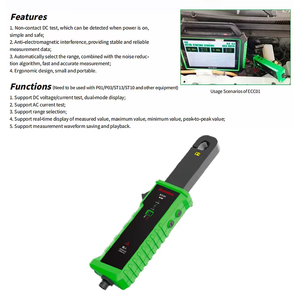 SmartSafe penjepit arus ACE ECC01, alat diagnostik arus/tegangan DC akurat cepat portabel kecil untuk listrik otomotif <span class=keywords><strong>BMW</strong></span> - Product Image 3