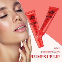 Pour KORMESIC 15g soin des lèvres à saveur de fruits papaye Gel baume longue durée hydratant réparation fondu ridules crème exfoliante