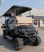Carrito de Golf Eléctrico de 4 Plazas, 72V, Litio, DOT US, Logotipo Personalizable, Color de Carrocería, Caja Trasera Adicional y Espacio de Almacenamiento Extra