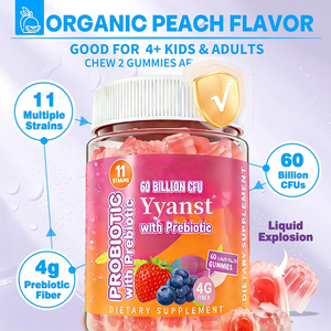 Gomitas de Alta Calidad con Prebióticos y Probióticos para Energía, Apoyo Digestivo, Limpieza y Desintoxicación - Product Image 6