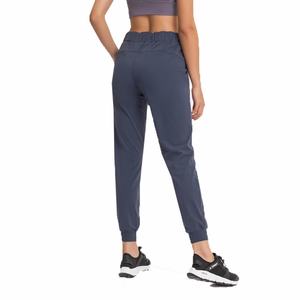 Women's Casual Women's Mid Waist Long Jogger Quick Dry Breathable <b>Fleece</b> <b>Leggings</b> with Pockets Fitness Streetwear Joggers - Product Image 2