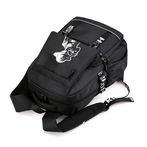 Personalizado <span class=keywords><strong>a</strong></span> prueba de agua al aire libre luminosa de antirrobo Bloqueo de puerto de carga USB bolsa de mochila para los adolescentes - Product Image 4