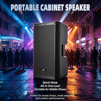 Haut-parleur actif professionnel Kelvibe-121DSP 12 pouces avec DSP, 55Hz-18kHz, 2800W, pleine gamme, pour événements en direct