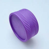 Nouveau moulin à herbes Kinglo portable à 2 couches en plastique biodégradable pour tabac et épices, 55 mm, écologique
