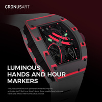 Montres de sport de luxe légères pour hommes Montres mécaniques automatiques ultra-légères Montres pour hommes tendance d'affair