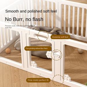 Kandang & Rumah Hewan Peliharaan Langsung dari Pabrik, Kandang Anjing Kecil Modern, Pagar Akrilik, Panorama Indoor, Sambungan Aman, Bernapas, Tahan Air, Kandang Hewan Peliharaan - Product Image 3