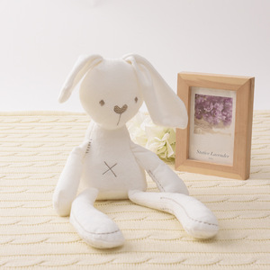 Muñeco de conejito de pierna larga de peluche, juguete para bebé, muñeco durmiente - Product Image 2
