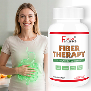 Capsules de fibres quotidiennes à base de plantes Shecome, marque OEM, pour soutenir la fonction de santé chez les adultes, 160 capsules végétales, complément de fibres - Product Image 3