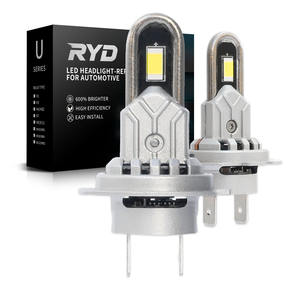 Faros LED para coche <span class=keywords><strong>RYD</strong></span> U Series H7, Plug and Play, CSP 7200LM 72W con ventilador - Product Image 1