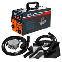 Poste à souder MIG sans gaz FCAW Inverter portable 220 V pour fil fourré Multisoudeuse 4 en 1
