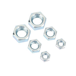 Tuercas hexagonales de acero inoxidable Chapado en zinc DIN 934 de alta calidad disponibles en materiales de aleación de cobre y aluminio - Product Image 5