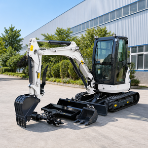 Mini-excavatrice 3,5 tonnes avec moteur Kubota, livraison gratuite, mini-excavatrice sur chenilles pour ferme, excavatrices de 1 tonne, 2 tonnes, petites excavatrices - Product Image 6