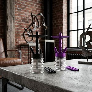 Cabeza de Cachimba Portátil de Acrílico con Acabado Lacado, Duradera, Multicolor, Accesorio para Fumar Shisha, Ideal para Viajes y Bares - Product Image 3