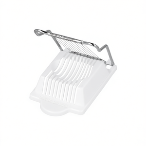 Metaltex <b>Egg</b> Slicer 18 Cm Stainless Steel Blade With <b>Plastic</b> Base For Easy <b>Egg</b> Cutting And Serving - Product Image 2