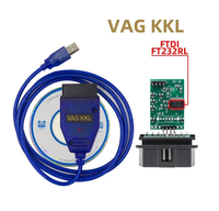 Cable de Diagnóstico USB Vag409 con FTDI FT232RL KKL Vag 409.1 para VW VAG KKL USB
