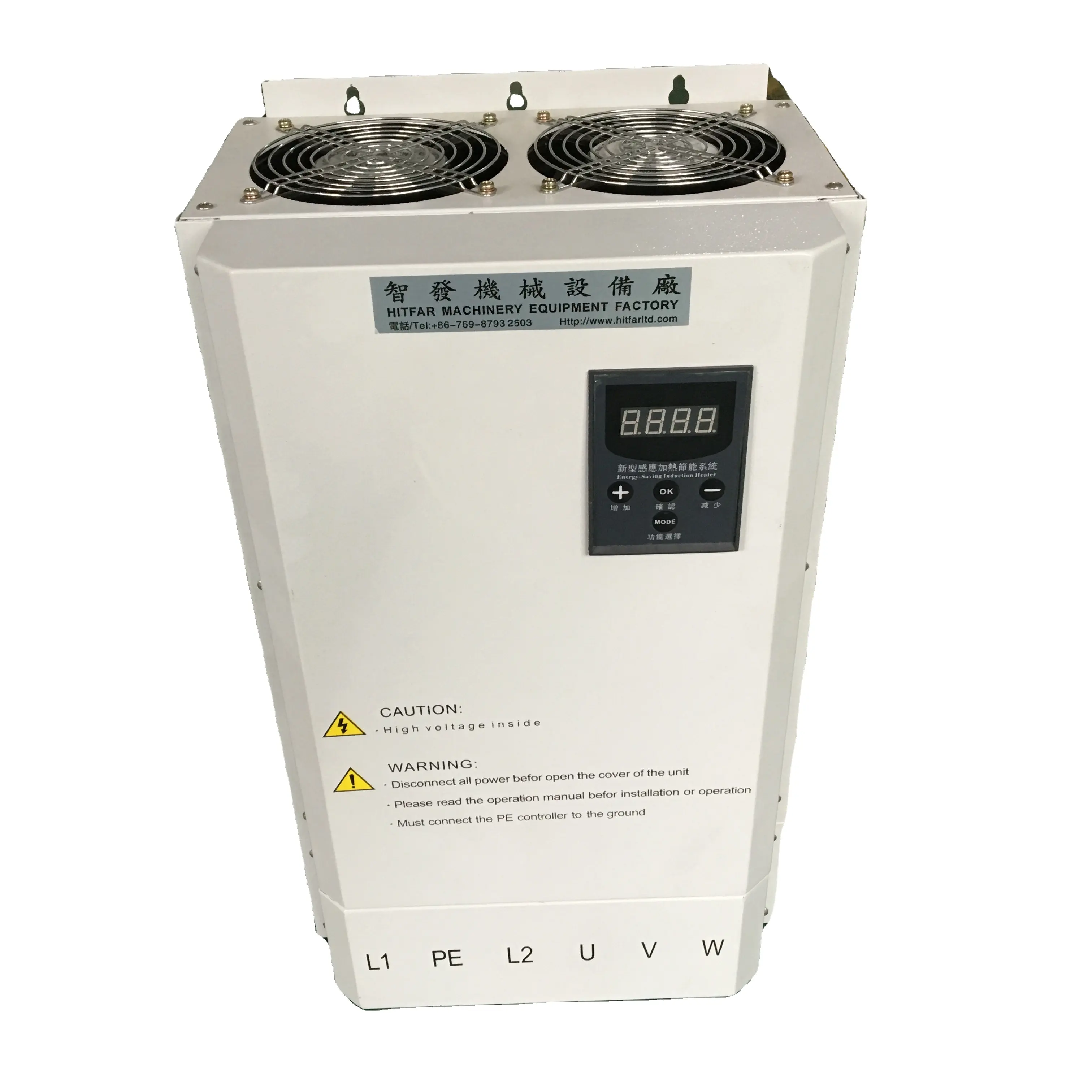 50KW 380V أو 440V 3P IGBT عالية التردد الكهرومغناطيسي جهاز تسخين حثي للغاز و زيت خام أنابيب التدفئة