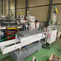 Extrudeuse de tuyau en spirale de Pvc d'irrigation ronde électrique en plastique agricole ondulé à grande vitesse faisant la Machine de fabrication