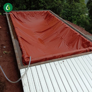 Biodigestore Pieghevole in PVC Rosso di Grandi Dimensioni per Rifiuti Alimentari, Letame Bovino, Escrementi Suini - Product Image 5