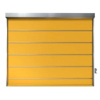 Una Puerta de PVC de liberación rápida ofrece una solución de puerta industrial de rodadura rápida diseñada