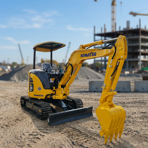 Excavadora usada original de Japón, Komatsu PC30 50 55, miniexcavadora de 3 toneladas, excavadora de cadenas, pocas horas de trabajo, en venta. - Product Image 1
