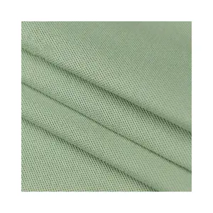 Smooth good quality and custom in roll polo shirt fabric any color available 100% polyester double pique fabric
