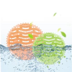 Filtre de urinoir désodorisant pour hommes, filet anti-éclaboussures, anti-obstruction, avec conception ronde en <span class=keywords><strong>plastique</strong></span>, marque OEM - Product Image 4