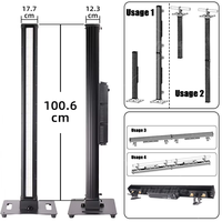 Barre lumineuse à LED RGB Marslite, barre lumineuse à LED RGB étanche IP66, barre lumineuse à LED stroboscopique professionnelle DMX, barre lumineuse à LED pour scène, DJ, discothèque, concert, fête