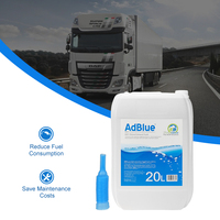 Suministro de Fábrica de AdBlue DEF, Líquido de 20L con Certificación VDA, Solución de Urea para Vehículos con Motor Diésel Euro 4/5/6