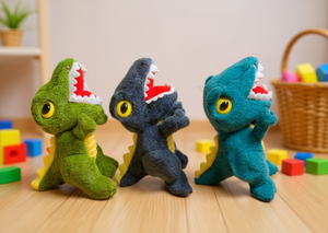 Peluche Dinosauro Jm 782 13Cm, Giocattolo Morbido da Appendere per Bambini 2-4 Anni, Unisex, con Imbottitura in Cotone PP - Product Image 2