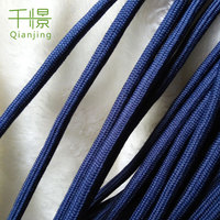 CR005 Herstellerangebot Hochwertige Kleidungs-Kordelzüge 5mm Dunkelblaues Rundseil