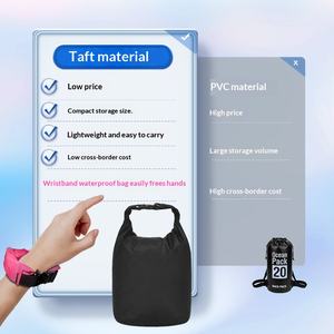 Sac étanche pliable portable, best-seller transfrontalier, pour activités de plein air, plage, natation, rafting - Product Image 2